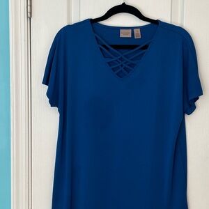 Chicos  Blue Top